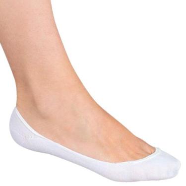 Imagem de Meia Feminina Básica Sapatilha Selene 7340-003 Invisível Algodão, 500 