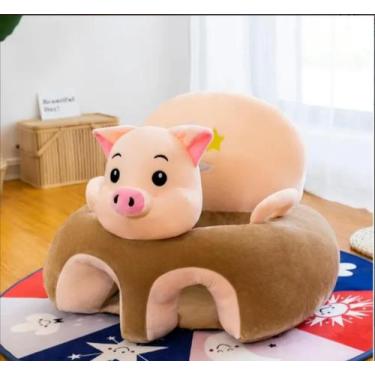Imagem de Almofada Para Bebê Infantil Para Manter Postura - s. importer, porco
