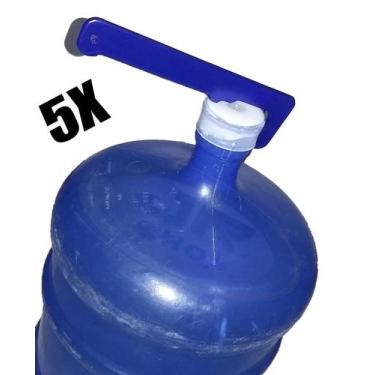 Imagem de kit 5x Abridor Galão Garrafão Tampa Água Mineral 20 Litros Original - 
