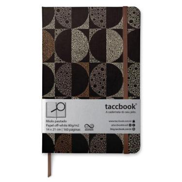 Imagem de Caderno Pautado taccbook Optical Café 14x21 Ríg.