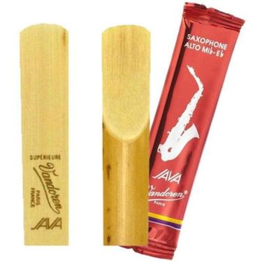 Imagem de Palheta Java Red Cut Saxofone Alto 2 ½ Vandoren Sr2625r 10