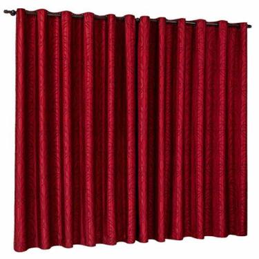 Imagem de Cortina Atena 4M X 2,80M Jacquard Semi Blackout - Paulo Cezar Enxovais