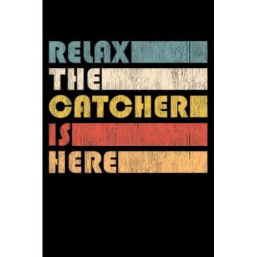 Imagem de Relájate, El Receptor Está Aquí - Cuaderno Del Jugador De Béisbol: Libreta DIN A5 (6x9) para deportistas y beisbolistas con 120 páginas rayadas y días de la semana para la función de agenda