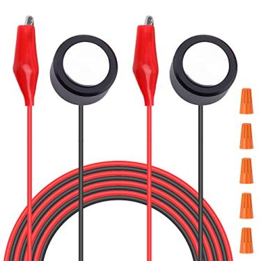 Imagem de DKARDU Fresadora CNC Z-Axis Tool Setting Touch Probe Block Milling CNC Router Mill Zero Check Touch Plate para máquinas de gravação CNC, com tampas de fio (7 unidades)