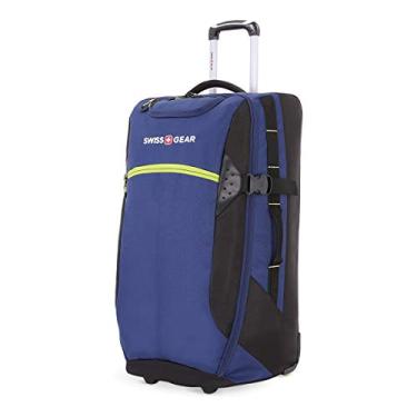 Imagem de SwissGear Bolsa esportiva extra grande, leve, azul/verde