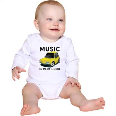 Imagem de Body intantil Music is very good - Alearts, P