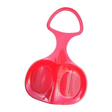 Imagem de Generic Trenó de neve trenó de neve brinquedo de inverno grande trenó downhill para meninos meninas crianças adultos, Vermelho