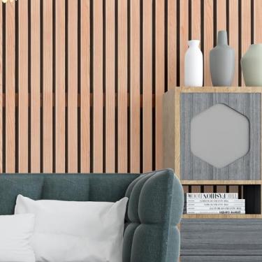 Imagem de Papel De Parede Ripa Amadeirada Carvalho Várias Cores 3m - Colaí Adesi