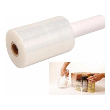 Imagem de Filme stretch plastico para empacotamento manual 150mm x 300m - kala