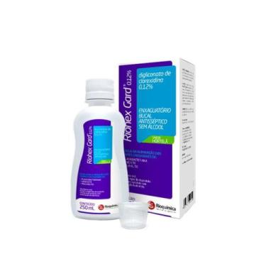 Imagem de CLOREXIDINA 0,12% ENXAGUANTE BUCAL RIOHEX GARD 250ml - RIOQUIMICA - Ri