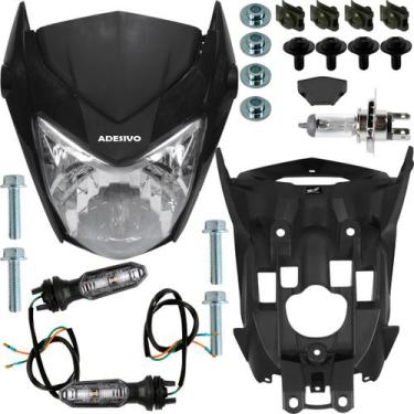 Imagem de Farol frente completo carenagem carcaça painel CG160 Titan 2016 a 2021