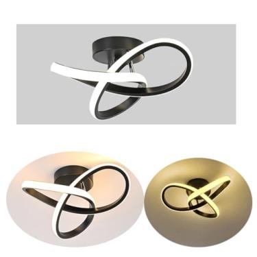 Imagem de Luminária de teto led sobrepor moderna quarto, banheiro e sala