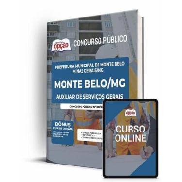 Imagem de Apostila Prefeitura de Monte Belo - MG - Auxiliar de Serviços Gerais -