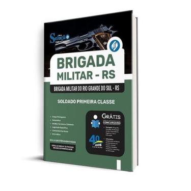 Imagem de Apostila Brigada Militar RS  - Soldado Primeira Classe - Editora Soluç