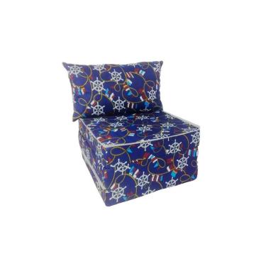 Imagem de Sofá Cama Solteiro Luck Puff D20 Solteiro - 62x186x12 - Luckspuma