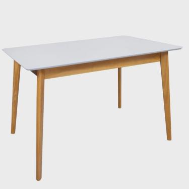 Imagem de Mesa de Jantar 120x80cm Tampo mdf Laca Dallas