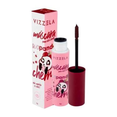 Imagem de Máscara para Cílios No Panda Cherry Bordô Vizzela - Vizzela Cosméticos