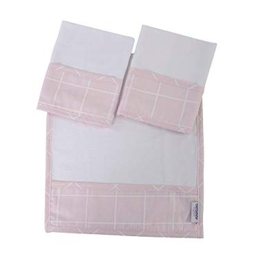 Imagem de Boquinha Malha 3 Peças para Bebê Boston Rosa, Biramar Baby, Rosa