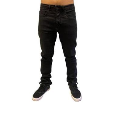 Imagem de Calça Jeans Aramis Slim Preto-Masculino