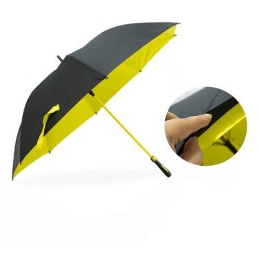 Imagem de Guarda Chuva Extra Grande Automático Com Tecido Duplo E Fibra De Vidro