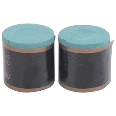 Imagem de plplaaoo Giz para sinuca e taco de sinuca verde escuro azul vermelho 2 peças (verde escuro)