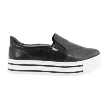 Imagem de Tênis Feminino Slip On Via Marte 010-023-01 Preto