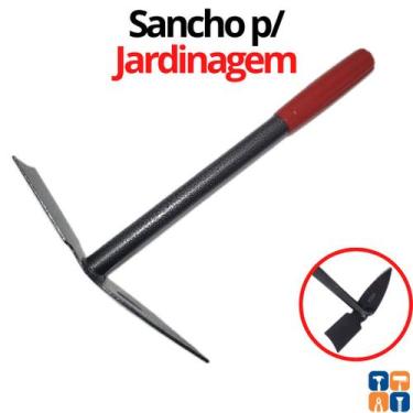 Imagem de 4 Unidades Enxadinha Sacho Coração Enxada Jardim Horta Flores Combinad