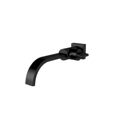 Imagem de Torneira de Parede p/banheiro Black Matte 1199 BK210 Fani