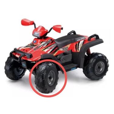 Imagem de Roda Dianteira Quadriciclo Eletrico Polaris Sportsman 700  Peg Perego 