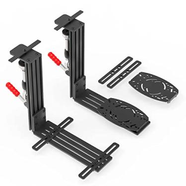 Imagem de JUYEER Hotas Desk Mount Compatible for T.16000M FCS/TCA Officer Pack Airbus/VKB Gunfighter MK.lll/Logitech X52/X52 Pro/X56/X56 Rhino/Thrustmaster Warthog 10C and other HOTAS series flight simulation controller