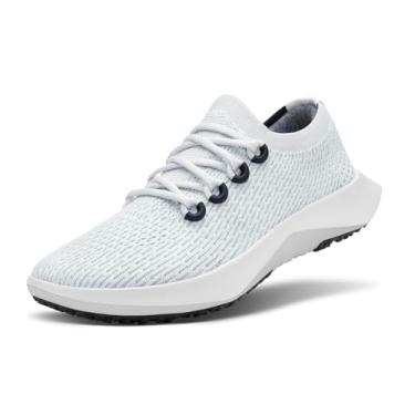 Imagem de Allbirds Tênis feminino Tree Dasher 2 Active, respirável, lavável à máquina, cadarço para caminhada, corrida e academia, Blizzard (sola de nevasca), 39