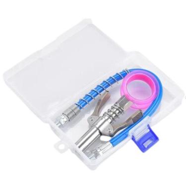Imagem de KIT Bico Injetor Aplicador Graxa Pistola Engraxar COM CAIXA - GEOBER