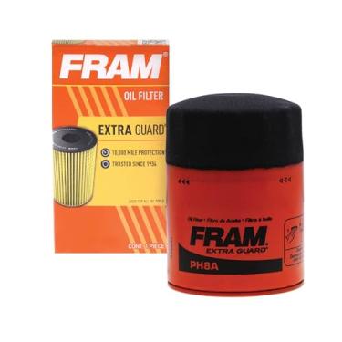 Imagem de FRAM Extra Guard CH10855 Filtro de óleo de motor giratório com intervalo de substituição automotiva de troca de 10 km para modelos de veículos selecionados, filtro de óleo de proteção do motor do