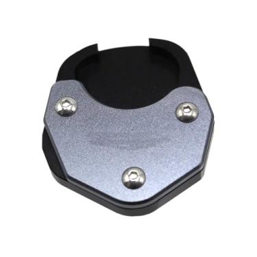 Imagem de Acc-Creativity Suporte para pé de motocicleta com ampliador lateral para placa de extensão compatível com Triumph Tiger660 (titânio)