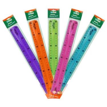 Imagem de Régua 30cm Flexível Sortida Léo & Léo Ref 4365