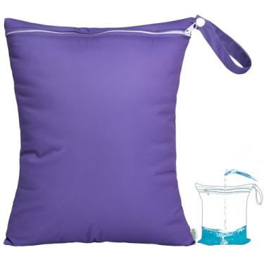 Imagem de babygoal Bolsa Impermeável Para Roupas De Banho, Reutilizável Viagem, Armazenamento Alimentos, Carrinho Bebê, Creche, Fraldas Bebês, Ioga, Praia, Piscina,