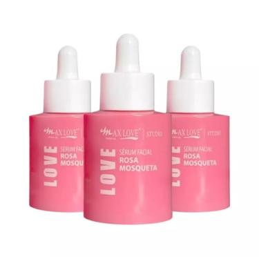 Imagem de Sérum Facial Rosa Mosqueta Hidrata e Regenera a Pele - Max Love Kit 3un