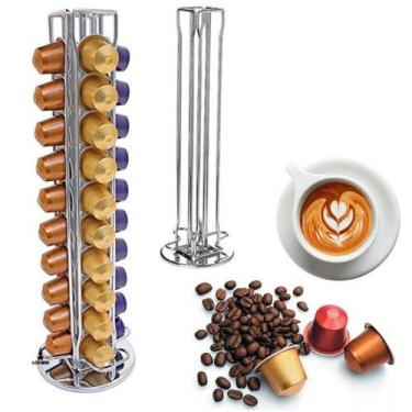 Imagem de Porta Capsula Nespresso Suporte Em Metal P/ 40 Capsulas GT302 - Lorben