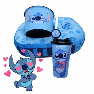 Imagem de Almofada pipoca stitch copo balde licenciado disney