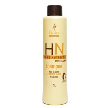Imagem de Shampoo HN 1L Hidro Nutrição Linha Profissional Nicky