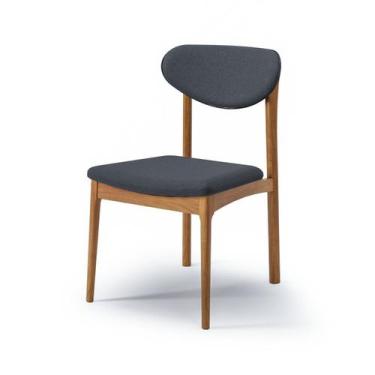 Imagem de Cadeira Estofada Carina com Linho 83,5vm X 43,9 - Seiva Móveis