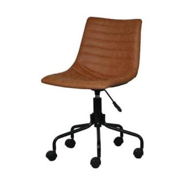 Imagem de Cadeira Escritorio Karb Base Aço cor Caramelo 83cm - 66371 - Sun House