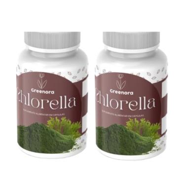 Imagem de Chlorella - 60 Cápsulas - Greenora (Kit 2)