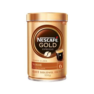 Imagem de Café Solúvel Nescafé Gold Espresso Intensidade 6  - Lata 100g, 100g