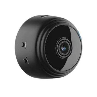 Imagem de Mini Câmera Espiã A9 Wi-Fi Segurança Discreta Eficiente 24h - Sem Marc