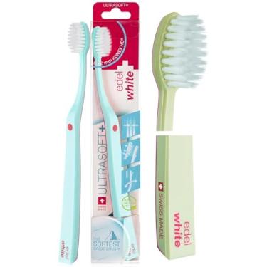Imagem de Escova Dental Edel White Flosserbrush Ultrasoft Cores Sortidas 1 Unidade