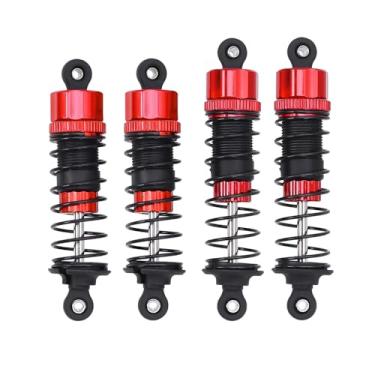 Imagem de 4-Pack RC Car Shock Absorber Metal Shock Damper Compatible with MJX Hyper Go H14BM 14210 14209 1/14 Scale RC Car Upgrade Part