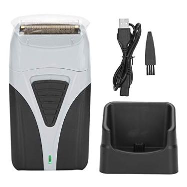 Imagem de Profissional barbeador elétrico barba portátil armador aparador de aparador de máquina Sabor de tumulto de corte de corte flutuante independente Design de rede precisa