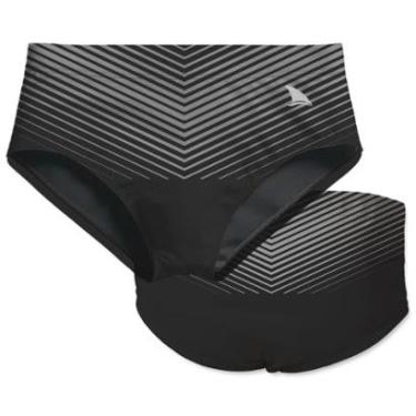 Imagem de SUNGA INFANTIL CARBON COM FORRO E PROTEÇÃO UV 50+ KAUNA-Masculino