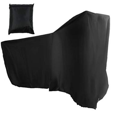 Imagem de Tampa Da Motocicleta Universal À Prova de Poeira Impermeável Sun Proof com Furos Bloqueados Windproof Buckle 210D Oxford Saco De Armazenamento De Pano para All Weather Protection (2xl)